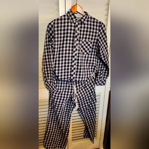 Victoria's Secret Flannel Pajama Set size Small
